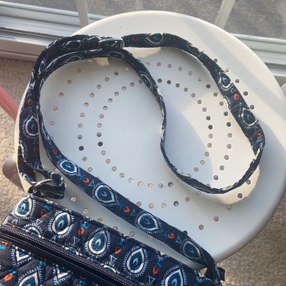 VERA BRADLEY crossbody bag blue - Picture 4 of 6
